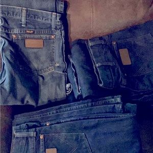 Mens wrangler jeans